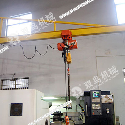 双鸟牌电动葫芦在模具吊装使用